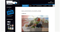 Desktop Screenshot of kulturzentrum-linse.de